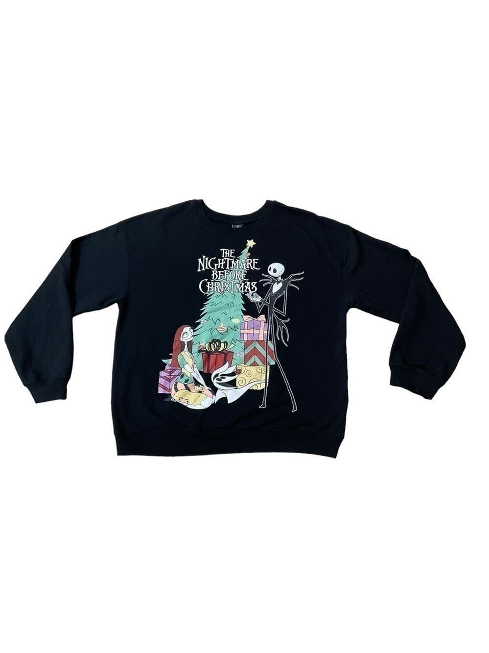 Disney Tim Burton's The Nightmare Before Christmas Sweatshirt Size  XXL